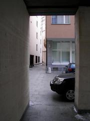 Passage between building H of Sejm RP and the Presidential Chancellery building in Poland