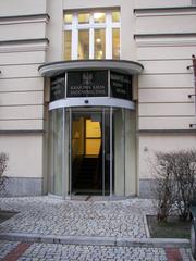 Entrance to the National Council of the Judiciary and offices of the Chancellery of the Sejm and Senate in Sejm RP