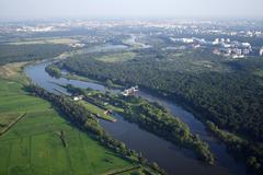 Beverly Hills residential area in Wrocław, Poland