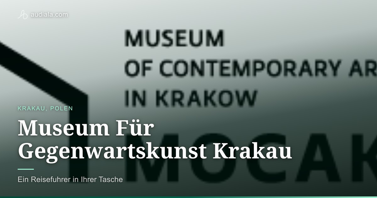 Photo of Mocak, Museum Of Contemporary Art In Kraków
