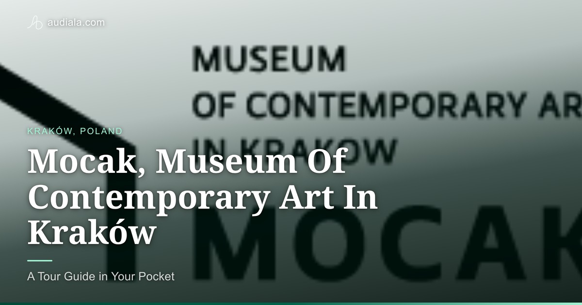 Photo of Mocak, Museum Of Contemporary Art In Kraków