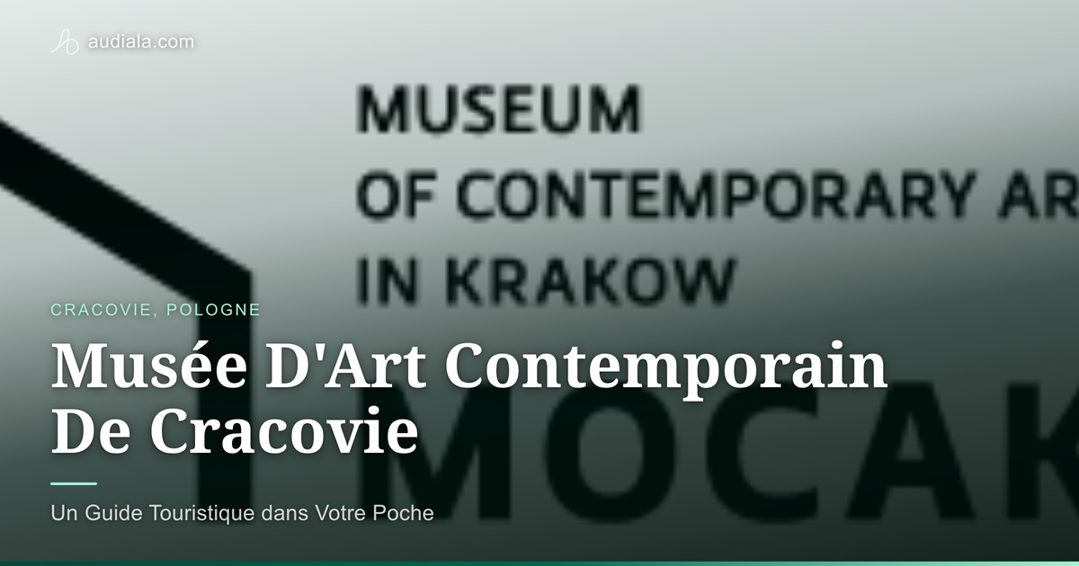 Photo of Mocak, Museum Of Contemporary Art In Kraków