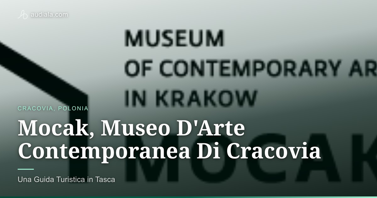 Photo of Mocak, Museum Of Contemporary Art In Kraków