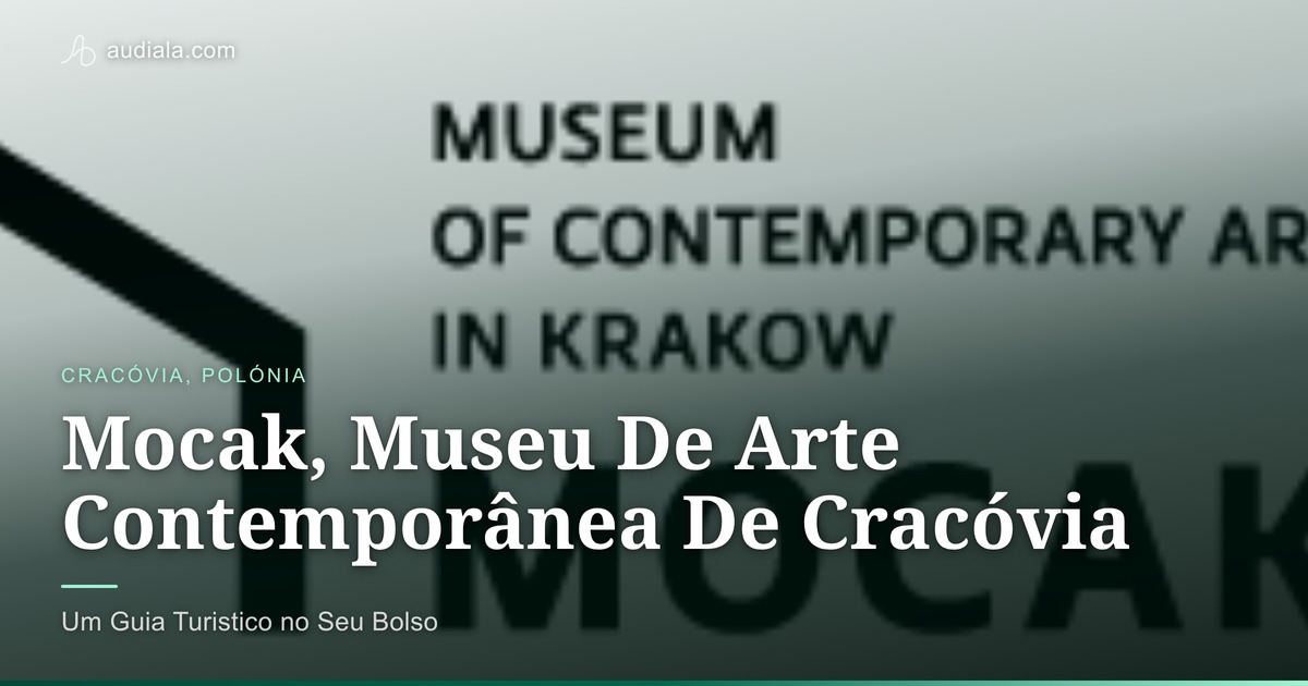Photo of Mocak, Museum Of Contemporary Art In Kraków