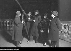 Partial lunar eclipse observed at the University of Warsaw Astronomical Observatory on February 8, 1925