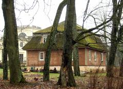 Historic Trakų Vokės Manor Office building in Lithuania