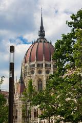 Hungarian Parliament Building exterior view