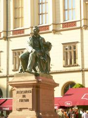 Statue of Aleksander Fredro in Wroclaw