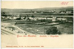 Historic view of Karlsbad Rennbahn Mayerhöfen from 1901