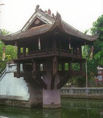 One Pillar Pagoda in Hanoi Vietnam