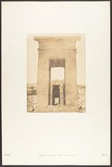 Propylon of the Temple of Dandour near the Tropic of Cancer