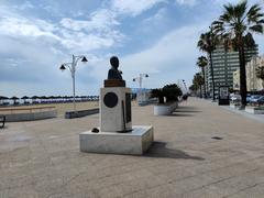 Statue of Antonio Rodríguez Martínez in Cádiz, Spain