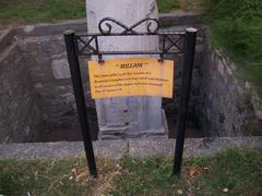 Ruins of Byzantine arch Million in Istanbul
