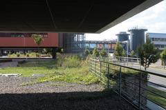 Masaryk University Campus buildings with trees and walkways