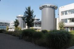 Masaryk University Campus buildings and greenery in Brno
