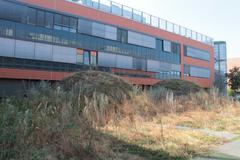 Masaryk University Campus with modern buildings and green lawns