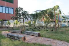 Masaryk University Campus with modern buildings and green surroundings