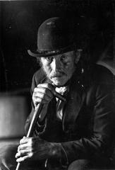 Black and white portrait of Heinrich Iffland taken in Koli, Lieksa in 1931