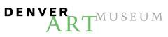 Denver Art Museum green text logo