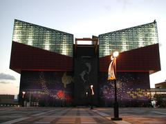 Exterior view of Kaiyukan Aquarium in Osaka Japan