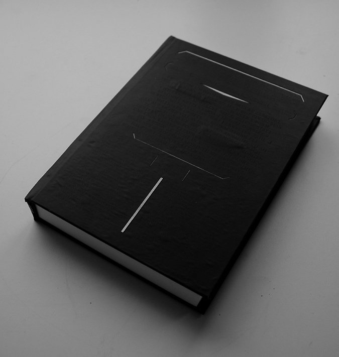 Prototype edition cover of special issue 'Archaeology of the Future' with futuristic design and text