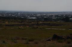 Teishebaina Karmir Blur archaeological site lower town ruins