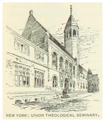 Historical photograph of Union Theological Seminary in New York City in 1891