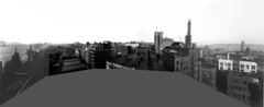 Panoramic view of Seattle from Post Street powerhouse in 1913