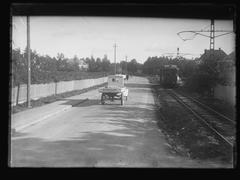 Heggeli Smestadbanen railway track in Oslo