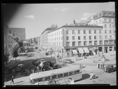 Majorstuen neighborhood in Oslo with residential buildings and streets