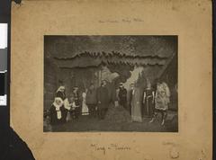 Scene from the 1915 Norwegian play Varg i Veum at Det Norske Teater