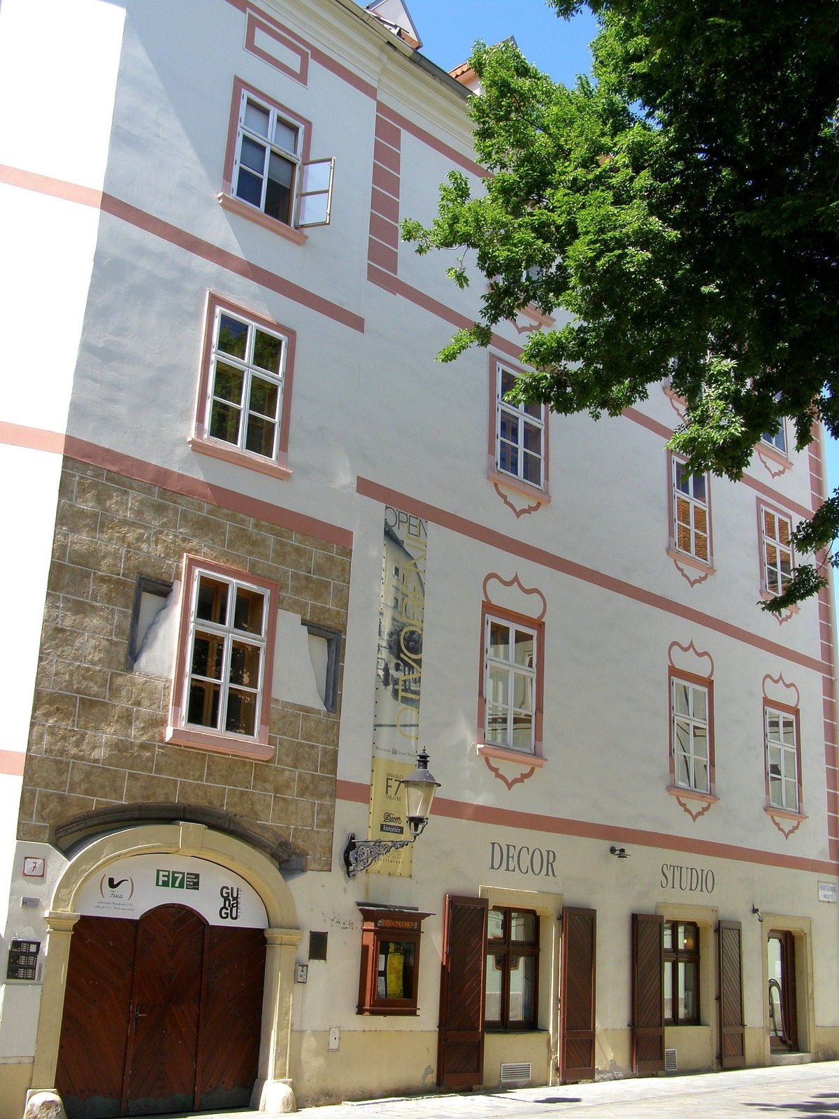 Gunagu Theater in Bratislava Slovakia building exterior