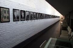Photographic exhibition interior in 798 Art Zone Beijing