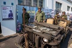 Secretary of State Michael R. Pompeo visiting the Patton Museum in Pilsen, Czech Republic
