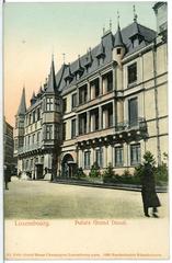 Palais Grand Ducal in Luxemburg 1904 historic photo