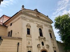 Strahovský Klášter monastery complex in Hradčany, Prague, Czech Republic