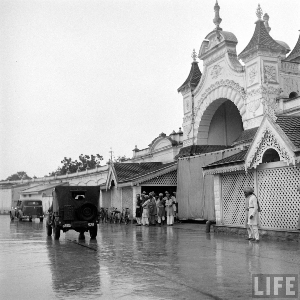Indian Army units near King Kothi after Operation Polo