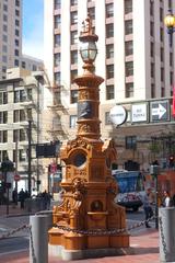 Lotta's Fountain in San Francisco, California, USA
