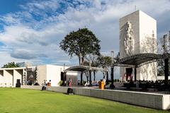 Commemoration ceremony of the 80th anniversary of the liberation of Manila at Manila American Cemetery with US and Filipino WWII veterans, dignitaries including Philippine President Ferdinand R. Marcos Jr. and US Ambassador MaryKay L. Carlson