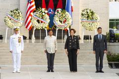 Commemoration of 80th anniversary of Manila liberation at Manila American Cemetery with veterans and dignitaries