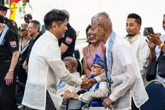 Commemoration of the 80th anniversary of the liberation of Manila at the Manila American Cemetery with U.S. and Filipino World War II veterans and dignitaries