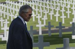U.S. Secretary of Defense Chuck Hagel visiting Manila American Cemetery and Memorial in Philippines
