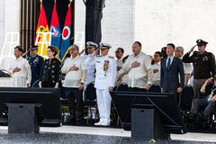 Commemoration of 80th anniversary of liberation of Manila at Manila American Cemetery with veterans and dignitaries