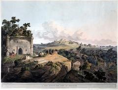 View within the historic Fort of Monghyr in Bihar, India