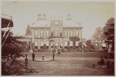1864 general view photograph of Orleans House in England by Camille Silvy