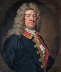 Portrait of Colonel Townsend in historical military attire
