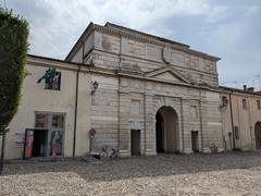 Porta Giulia and Andreas Hofer Museum in Mantua Italy