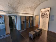 Facade of Andreas Hofer Museum in Mantua, Italy