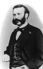 Portrait of Henry Dunant, founder of the International Red Cross and Red Crescent Movement