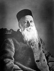 Portrait of Henry Dunant, Swiss philanthropist and co-founder of the International Committee of the Red Cross